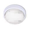 Kitchen Under Cabinet White Plastic Light Fitting - GX53 LED Lamp