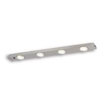 Kitchen Under Cabinet Stainless Steel Light Fitting - GX53 LED Lamp