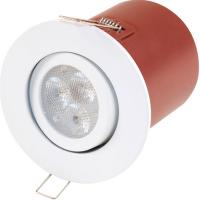 Ceiling Downlight Adjustable Fitting - Dimmable 9Watt LED Mains Voltage Kit