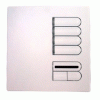 Europea de control de pared de Lutron sustitución placa frontal 4 Escena IR