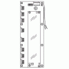 Lutron HomeWorks Contact Levée 8 entrées en plus un récepteur infrarouge