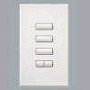 Lutron Homeworks seeTouch 3-Button Raise Lower wandstation