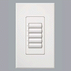 Lutron Homeworks seeTouch 5-Button wandstation