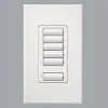 Lutron seeTouch Homeworks de 5 botones de control de pared