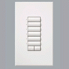 Lutron seeTouch Homeworks 6-Botón de control de pared