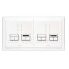 Lutron Rania 4-Gang 250VA IR Remote Control Light Dimmer