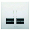 Lutron Rania Dual 250VA Universal Chrome Light Dimmer