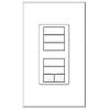 Lutron seeTouch QS Dual Wallstation