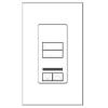 Lutron seeTouch QS 2-knops IR Raise / Lower wandstation