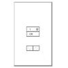 Lutron seeTouch QS 2-Button Raise/Lower Wallstation