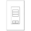 Lutron seeTouch QS 3-Button Raise/Lower Wallstation