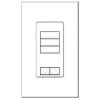 Lutron seeTouch QS 3-Button Raise / Lower wandstation