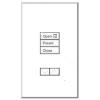 Lutron seeTouch QS 3-Button Raise/Lower Wallstation
