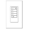 Lutron seeTouch QS 5-Button Wallstation