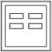 Lutron European seeTouch QS 4-Button Wallstation