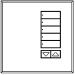 Lutron European seeTouch QS 5-Button Raise/Lower Wallstation
