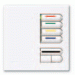 Lutron HomeWorks Europäischen 4-Scene Selector IR Bang & Olufsen-Serie