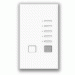 Lutron HomeWorks Nova T 5 boutons scène de contrôle