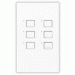 Lutron Nova T 3 +3 bouton Scène contrôle murale