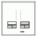 Lutron Rania Dimmer - Dual Dimmer