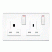 Lutron Socket Double UK 13 Amp presa di corrente