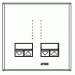 Lutron Rania Dimmer - Dual Dimmer