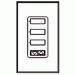 Controles de iluminación Lutron - control de pared