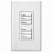 Lutron Grafik Eye 3 Button Dual Window Treatment Wallstation