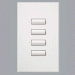 Lutron seeTouch vervanging 4BN Button Kits