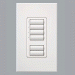 Lutron HomeWorks seeTouch 4-bouton murale