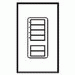Controles de iluminación Lutron - control de pared
