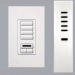 Lutron seeTouch IR-Kit 4-Tasten-Szene + IR-Fernbedienung