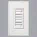 Lutron seeTouch Homeworks 6-Botón de control de pared