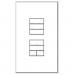 Lutron seeTouch QS Dual Wallstation