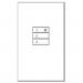 Lutron seeTouch QS 3-bouton murale