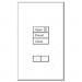 SeeTouch Lutron QS 3-Button Raise / Lower stazione periferica