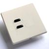 Rako Wired Lighting - WLF-020 Replacement 2 Button Hidden Fixing Faceplates