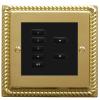 Designer Frame and Insert Face Plate - Georgan Rope Edge Range