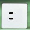 Rako Wireless Lighting RCS02-MSS - 2 Button Keypad Polished Stainless Steel - Hidden Screw Fixing