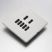 Rako Wireless Lighting RCS07-BN - 7 Button Keypad White Plastic - Hidden Screw Fixing