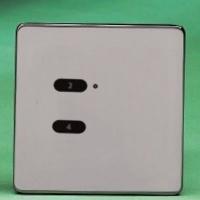 Rako Wireless Lighting RCS02-BN - 2 Button Keypad Black Nickel - Hidden Screw Fixing