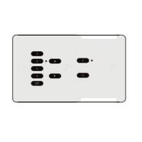 Rako Wireless Lighting RCS07-02 - Double Gang 7 plus 2 Button Keypad - Hidden Screw Fixing