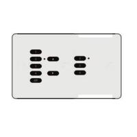 Rako Wireless Lighting RCS07-03 - Double Gang 7 plus 3 Button Keypad - Hidden Screw Fixing