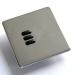 Rako Wireless Blinds - RLF-030 Replacement 3 Button Crabtree Platinum Faceplates