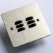 Rako Wireless Blinds 6 Button Keypad - Flat Brushed Stainless Steel