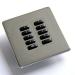 Rako Lighting 10 Button Keypad - Hidden Fixing Polished Stainless Steel