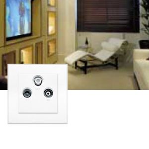 Lutron TV dati telefonici Socket Range 