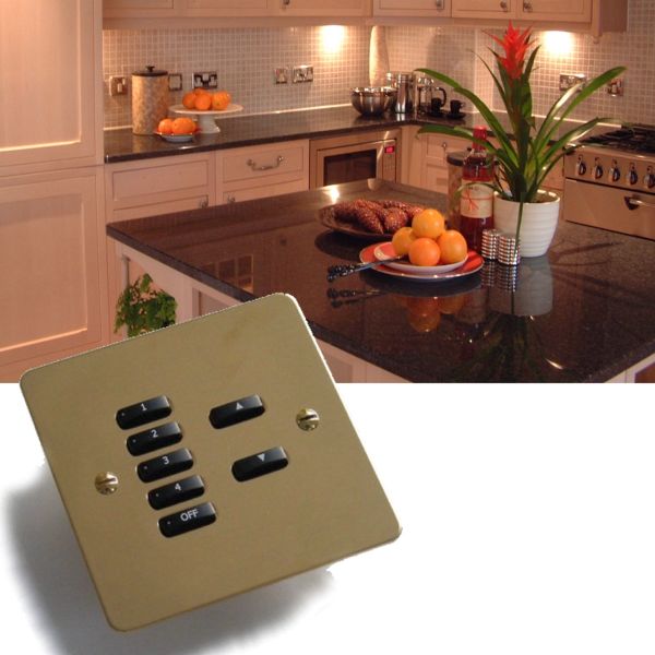 Rako lighting wireless rcm keypads - Flate plate fixings