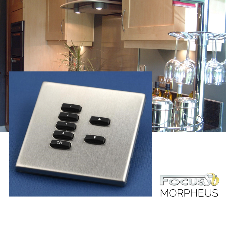 Rako lighting wireless rlm keypads - Focus SB Hidden fixiing