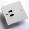 Rako Wired Lighting - WVF-020 Replacement 2 Button Flat Faceplates